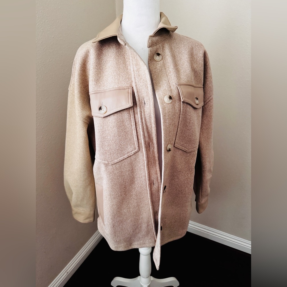 T Shirt Jacket Oversize Size XS